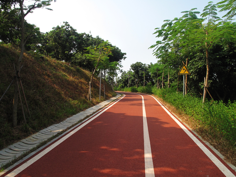 綠道材料，綠道施工，綠道路面，綠道